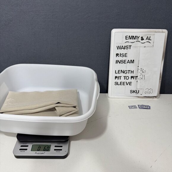 Banana Bay Womens VTG 100% Silk Shift Dress Size L Tan Palm Tree Embroidered - Picture 7 of 10